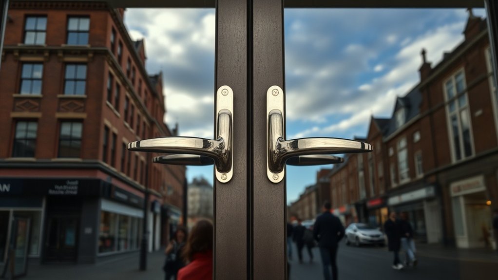 Glass Doors Broad Green