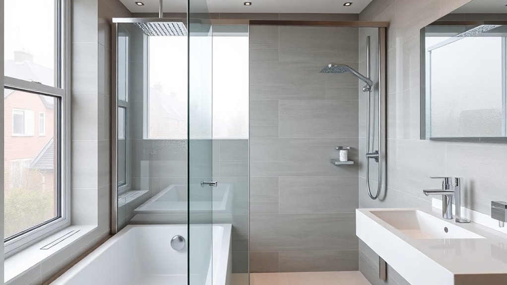 Semi-Frameless Shower Screens Croydon