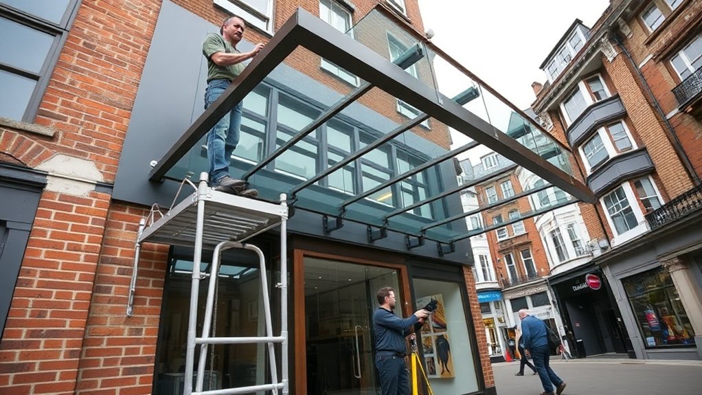 Shopfront Canopy Croydon