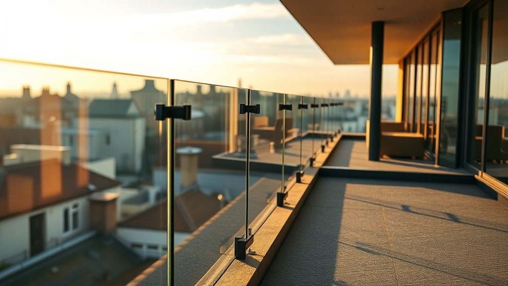 Terrace Glass Balustrades Croydon