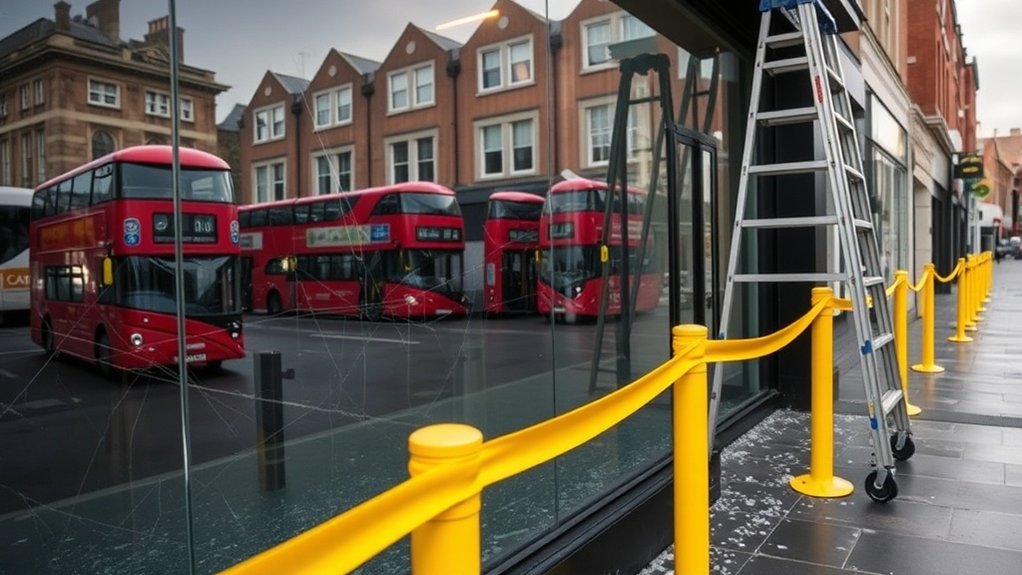 Vandalism Glass Repair Croydon